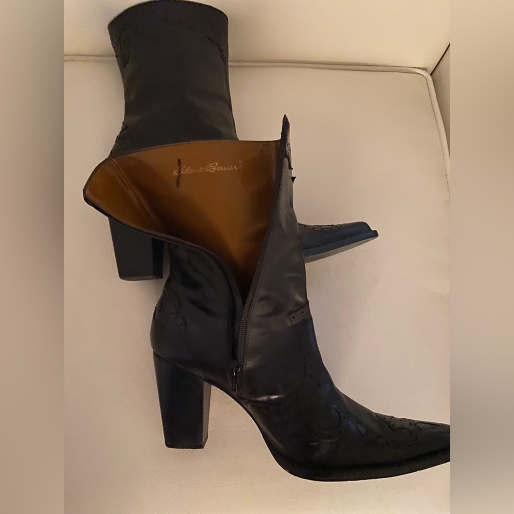 Eddie Bauer leather boots